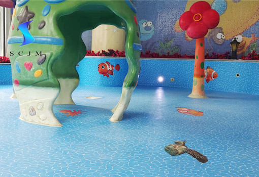 天津室內水波紋防水膠膜效果圖